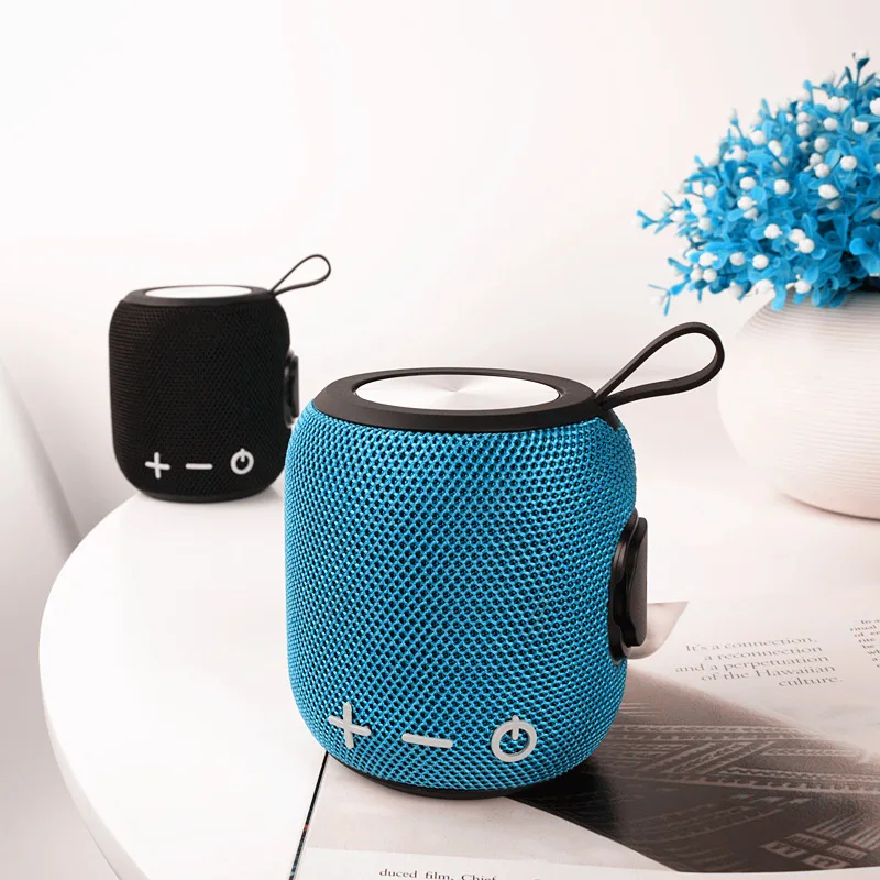 2021 New Trend Outdoor Smart Portable Audio Spot Fabric Waterproof Wireless  Speaker
