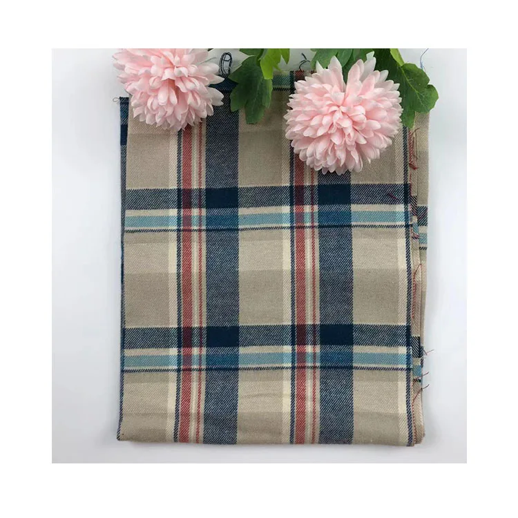 Various styles twill weave fabric cotton yarn dye fabric