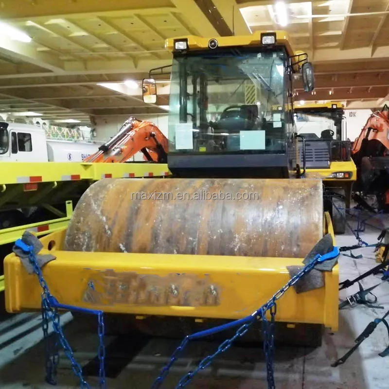 Xuzhou Factory 14t Soil Compactor New Road Roller with Pad Foot XS143H XS143J
