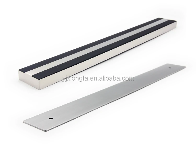 Wholesale Stainless Steel Wall-Mounted Magnetic Knife Bar Metal Plating Magnetic Knife Strip for Kitchen Storage