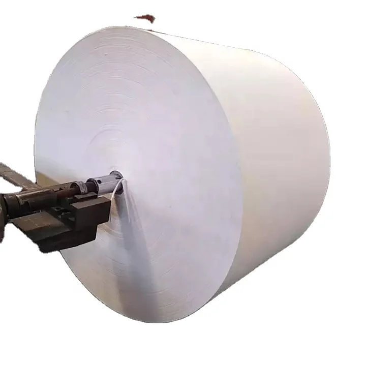 Custom high quality printed Rolling papers paper cup material pe coating waterproof 300gsm brown craft paper Roll