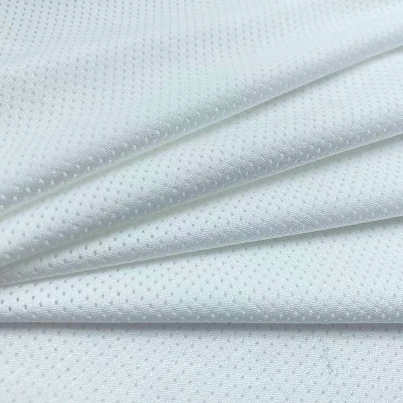 Knitted Stretch 180gsm 89% Polyamide 11% Elastane Knitting Power Net Mesh  Mesh Fabric for Sportswear