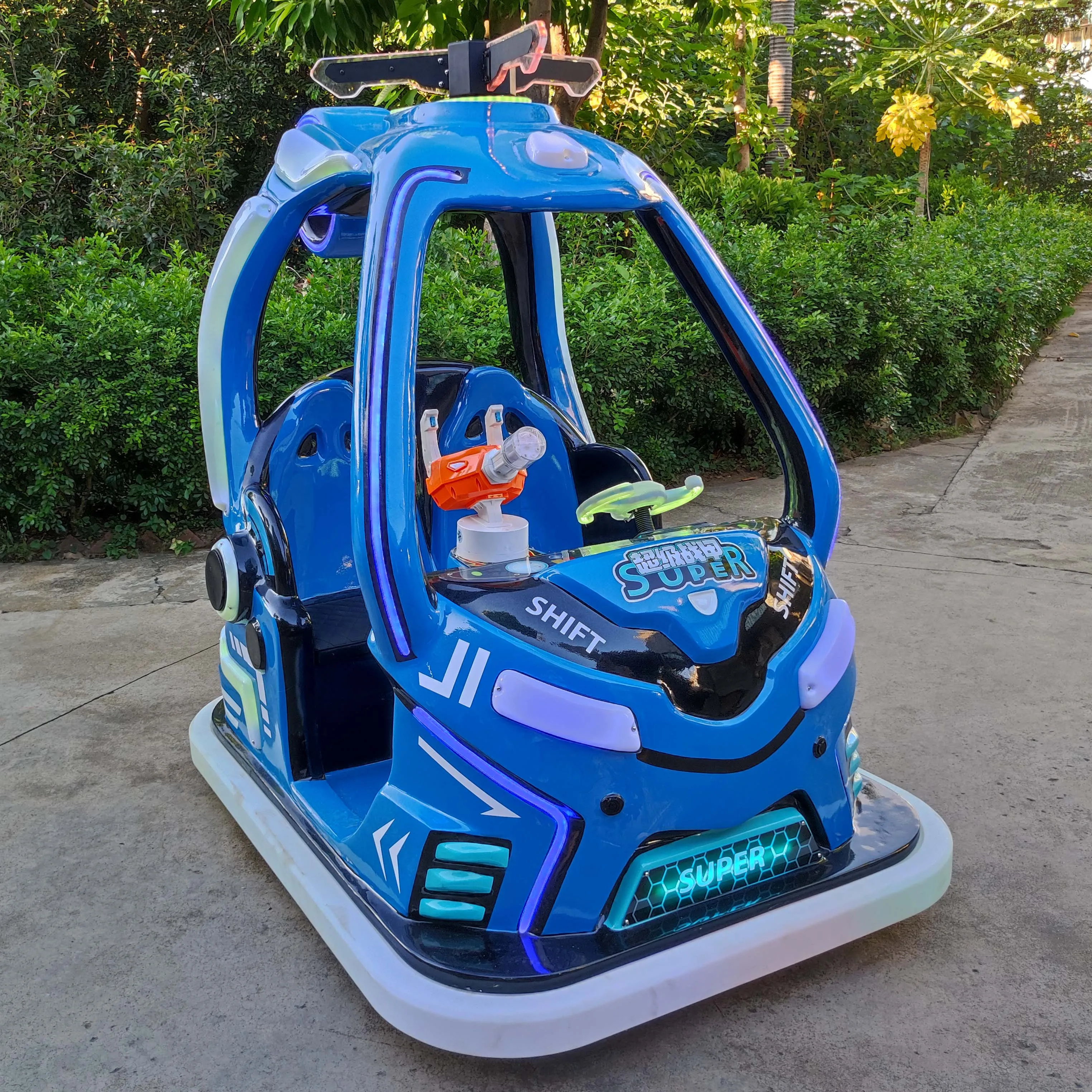 Earn money machine Adults and Kids Amusement Electric Bumper Cars for Sale Manufacturer Super Warframe Aircraft ride on car