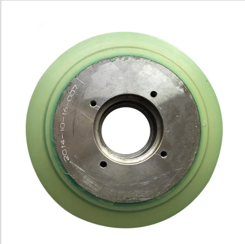 Factory Price 178x73-55 mm 4 Holes Solid Polyurethane Load Wheel used on TOYOTA NICHIYU Electric Forklift Part No. 442051150171