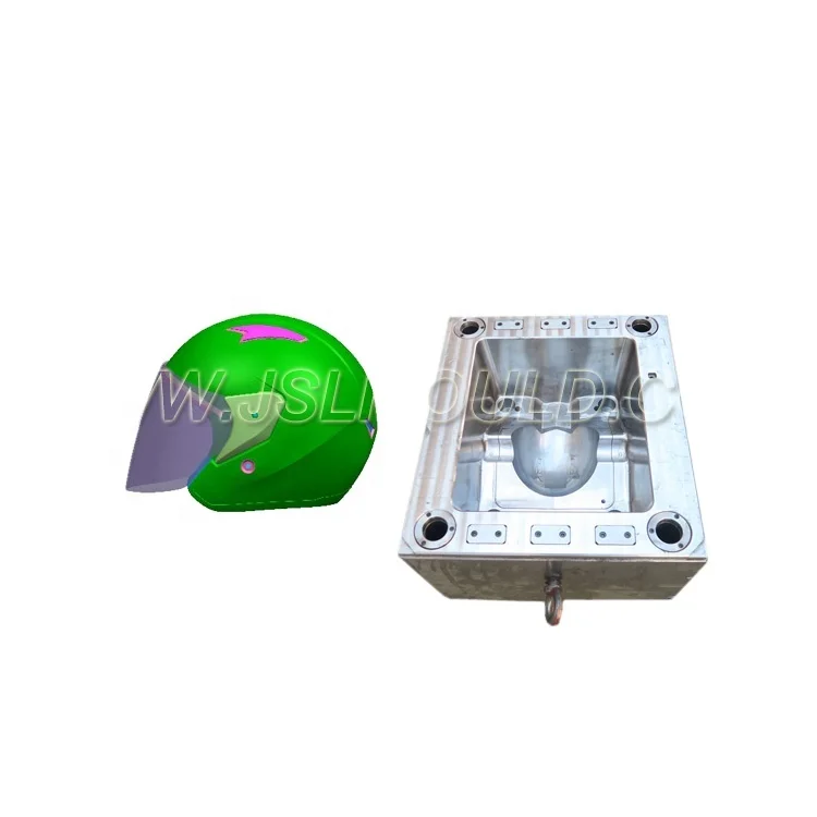 Two Wheeler motorcycle Open face helmet mould