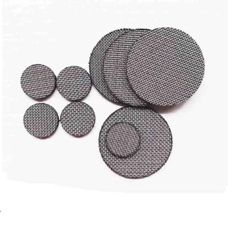 Sintered Stainless Steel Woven Perforated Wire Mesh Metal Filter Disc
