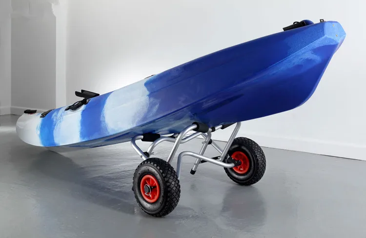 High Quality Portable Aluminum Profile Wheeled Trolley/Universal Kayak Trolley