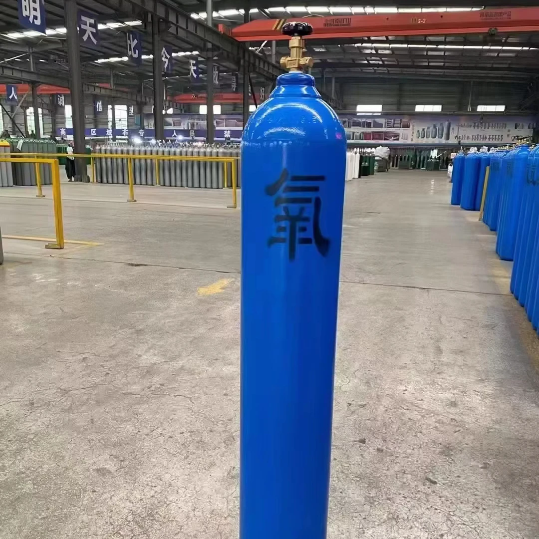 High pressure 2L/5L/8L/10L/13.4L/20L/30L/50L medical oxygen cylinder price oxygen/co2/argon gas cylinders
