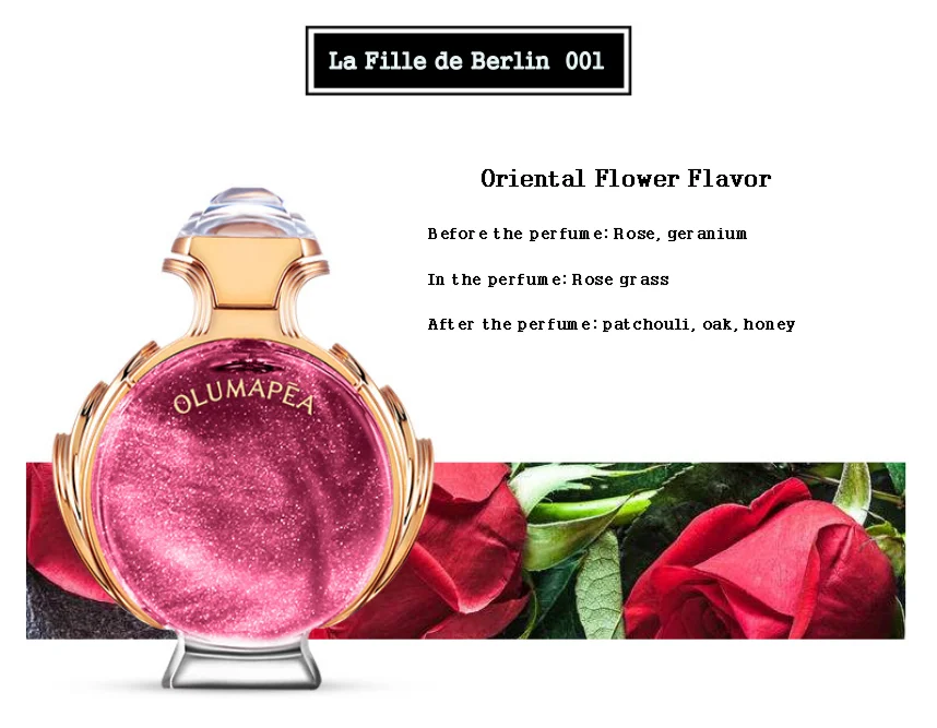 2019 best-selling goddess perfume female long-lasting light fragrance Berlin girl reverse Paris women