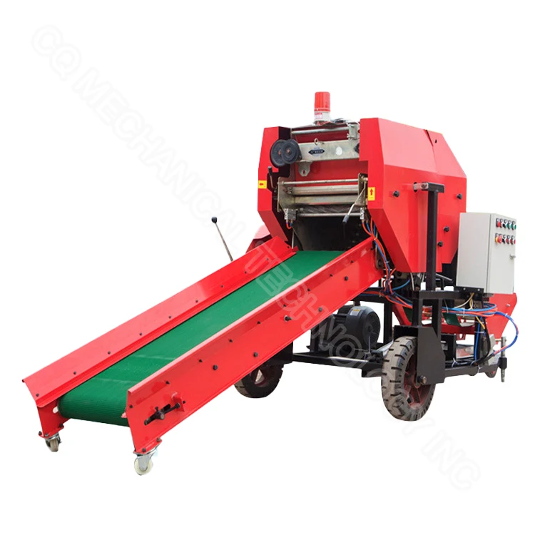 Efficient mini silage baler machine agriculture hay baler