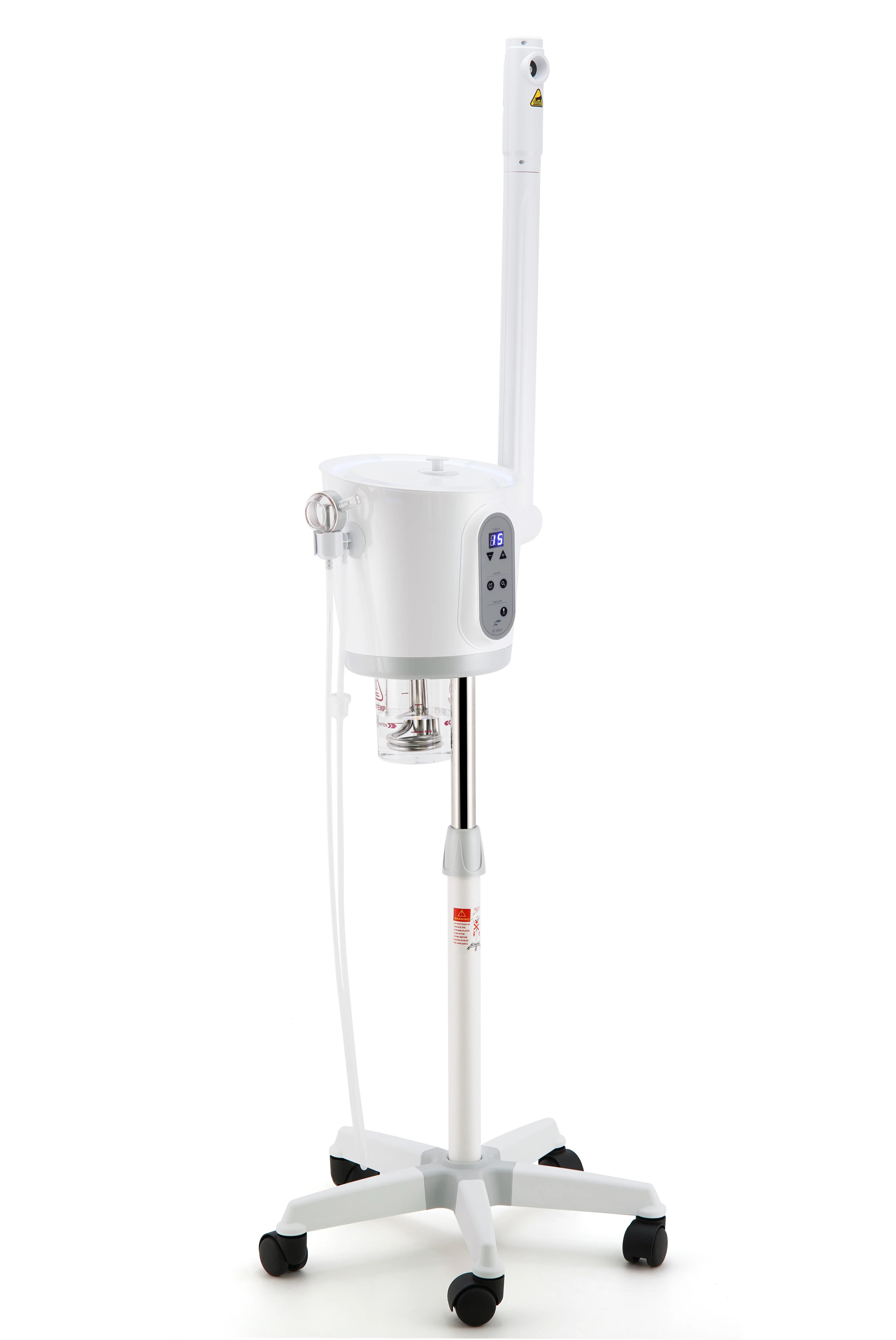 GOMECY 2024 Huge Atomization Mite removal by Ozone New Japanese Style Vapor&Vacuum Cleansing facial steamer 2 in 1