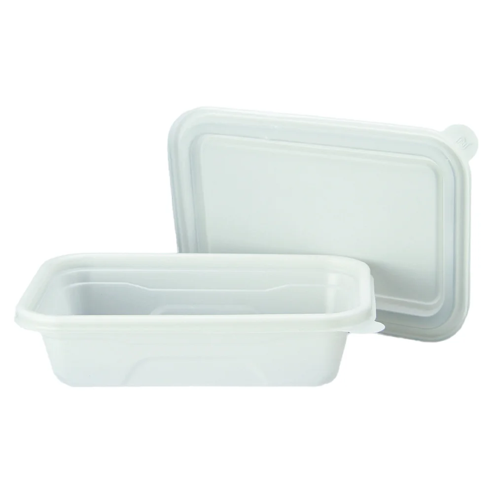 eSUN Manufacture 750ML Single Grid CPLA Lunch Container Box with Lids