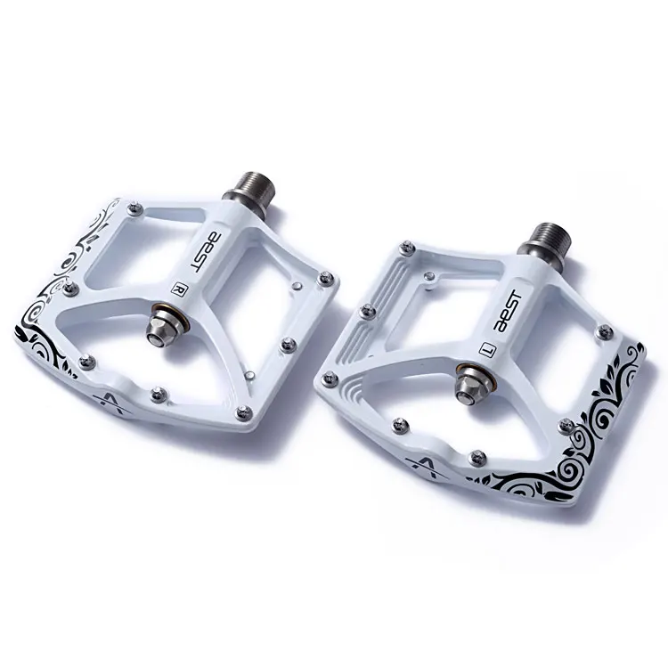 AEST Hot sale Bicycle Parts patent and unique Bicycle Pedal with black/white color