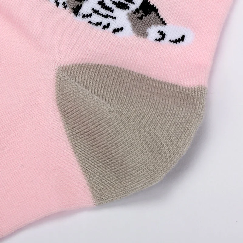 Teen Girls In Kawaii Cotton Woman Korean Cat Socks
