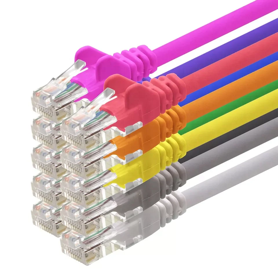 Ethernet-кабель совместимый с ETL RoHS патч-корд RJ45 Cat 6 RJ 45 PLUG 8P8C