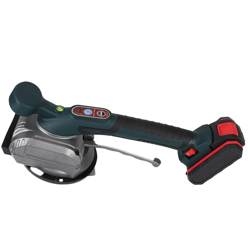 Tile Tiler Electric Handheld Automatic Leveling Machine Tool 21V Tile Vibrator Machine with Adjustable Speed for Floor Wall