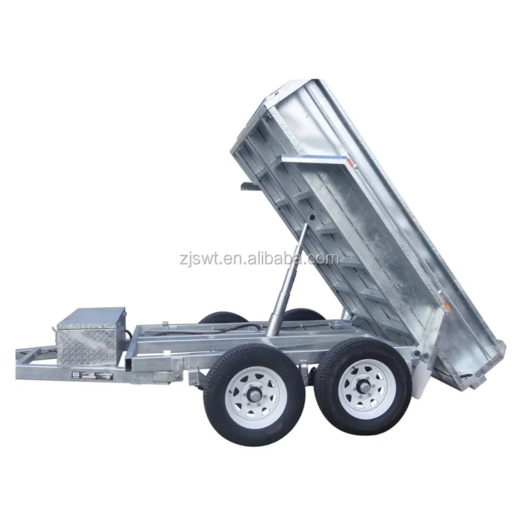 Economic hydraulic agricultural trailer tipping trailer trailer sale