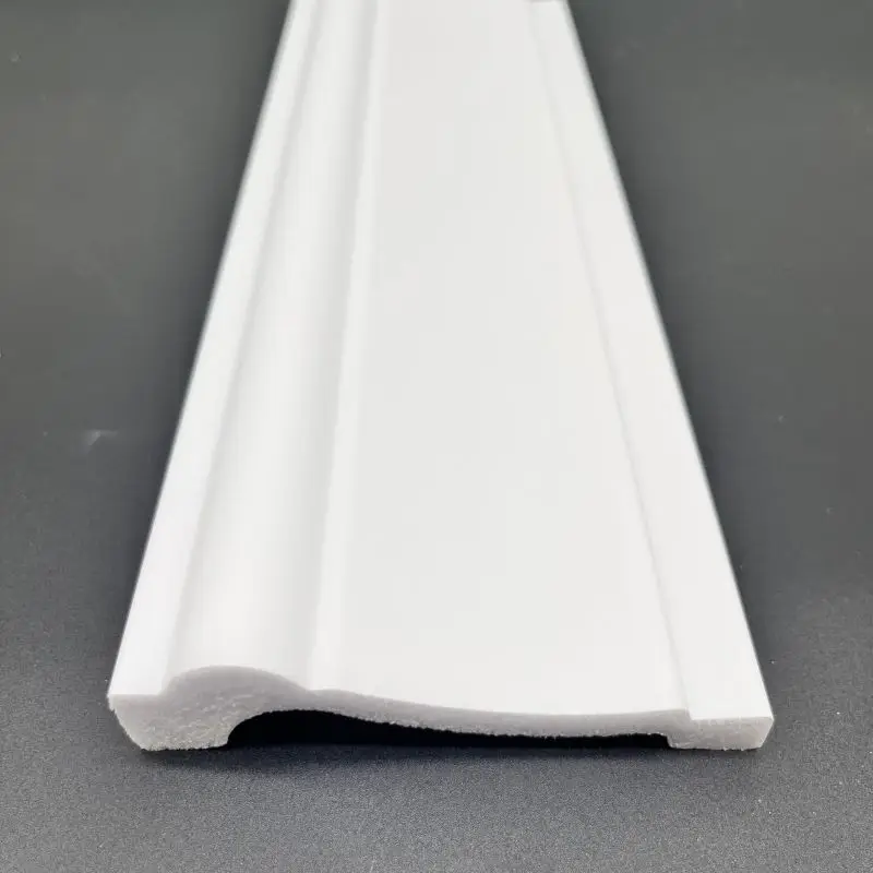 Easy Install Interior Decoration Polystyrene Anti-Moth Waterproof Flooring Accessories PS Skirting Board