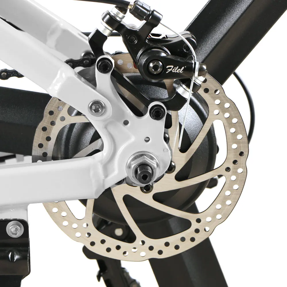  Производитель SAMEBIKE LO26 Электрический велосипед 350 Вт мотор складной черный 48V литий-ионный аккумулятор фара для электровелосипеда в гибридный скутер