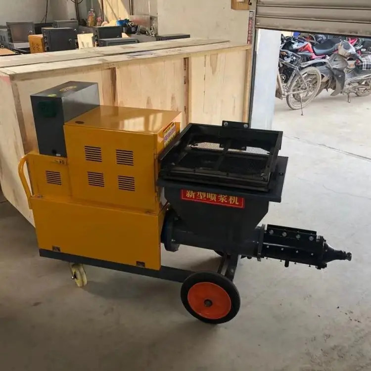 High pressure mortar spraying machine Multi-functional plaster plastering machine interior and exterior paint spraying machine