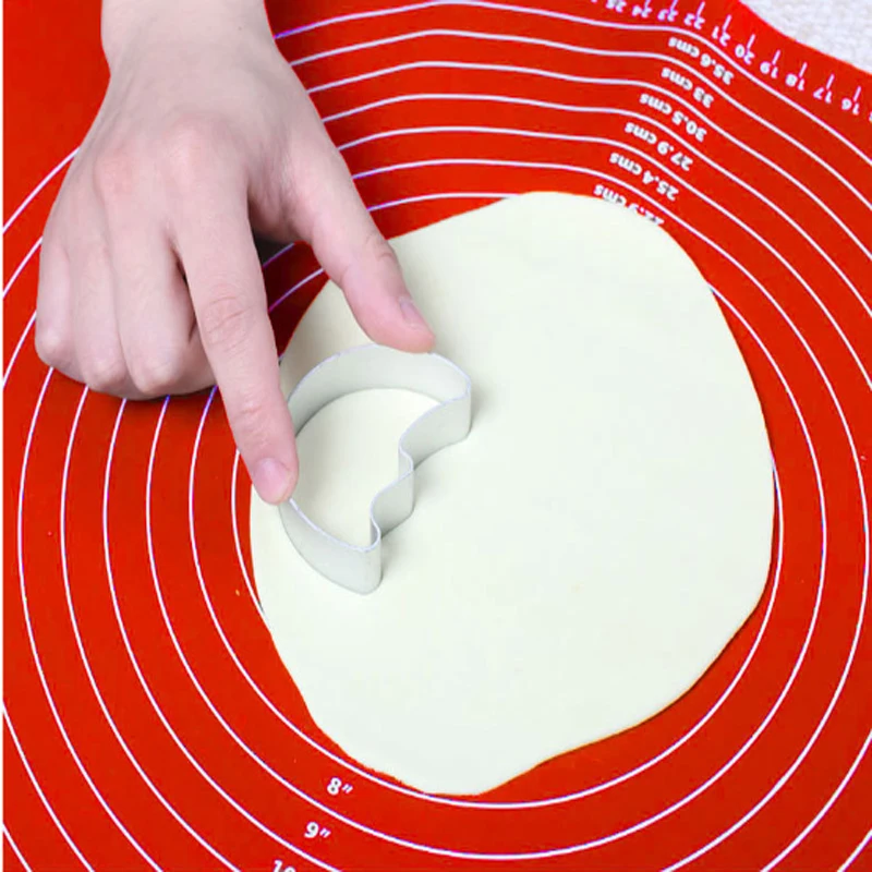 Customized high temperature Silicone Dough Rolling Mat Silicone Pastry Mat Anti-slip silicone baking mat