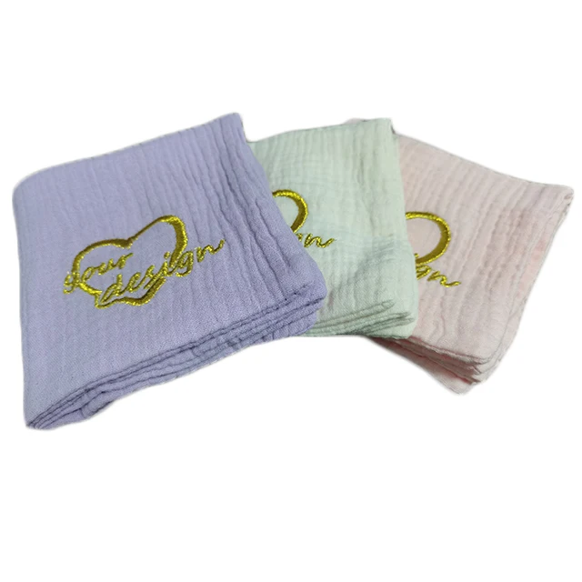 Cotton Napkin Muslin Fabric Crepe Cloth Napkin Hand Towel
