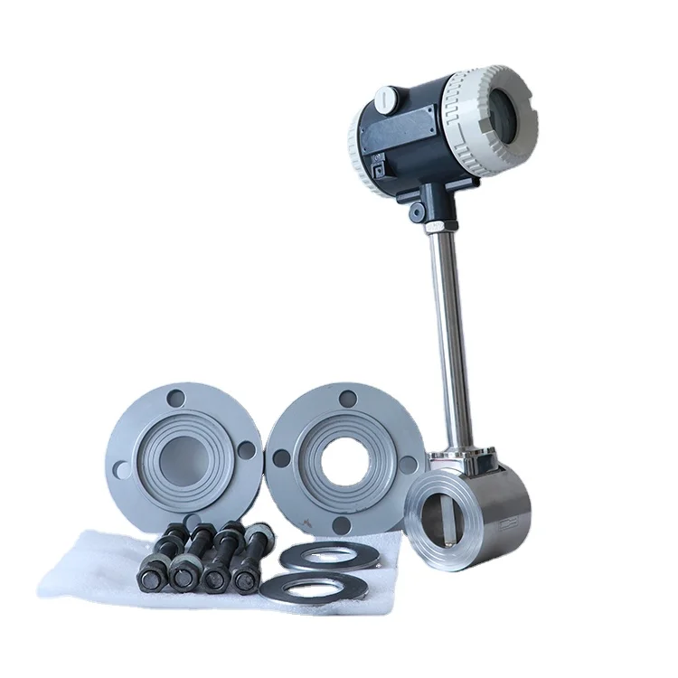 Super hot gas meter Cheap meter MODBUS RS485  Saturated steam vortex flow meter digital gas flow meter price