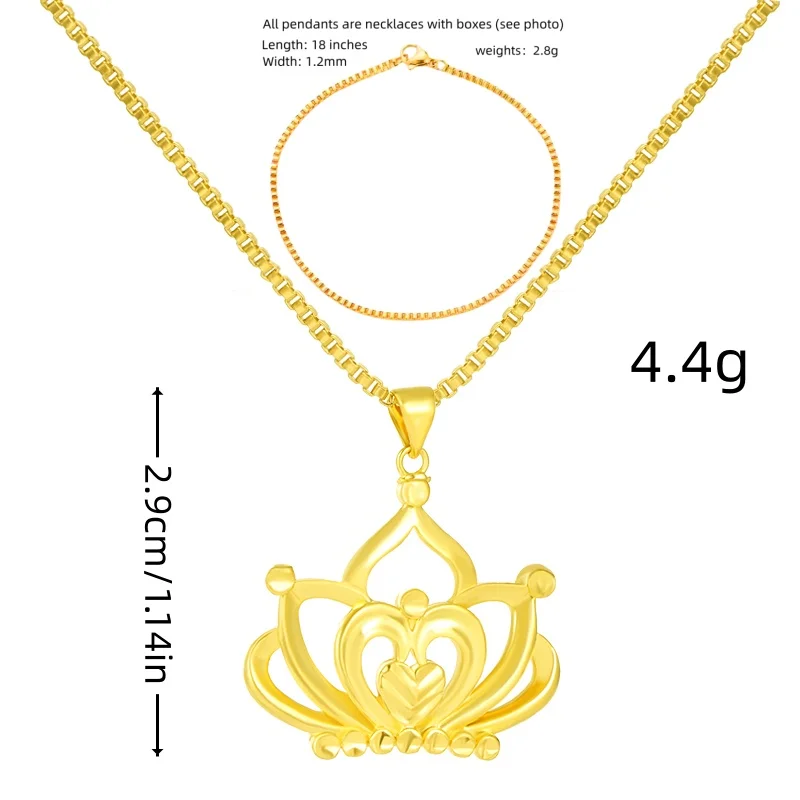 Chinese style personalized necklace ladies 24k gold plated girlfriends necklace jewelry factory multi styles wholesale