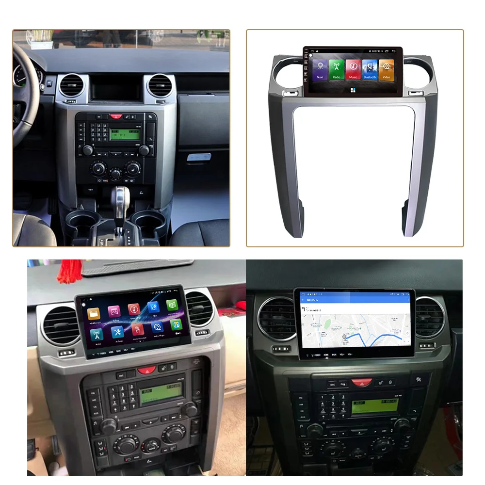 android 13 car dvd player For Land Rover Freelander 3 Discovery 3 2004 - 2009 GPS navigation multimedia radio dsp carplay