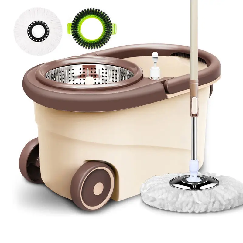 Low price 360 rotating clean floor cleaning mop with microfiber mop pads