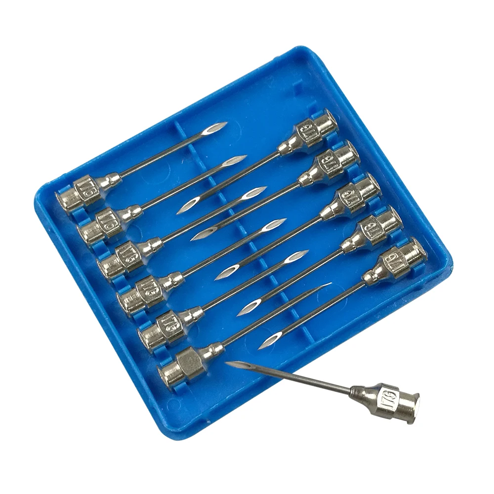Metal Veterinary Syringe Needles Stainless Steel Veterinary Needles For Animal Injection