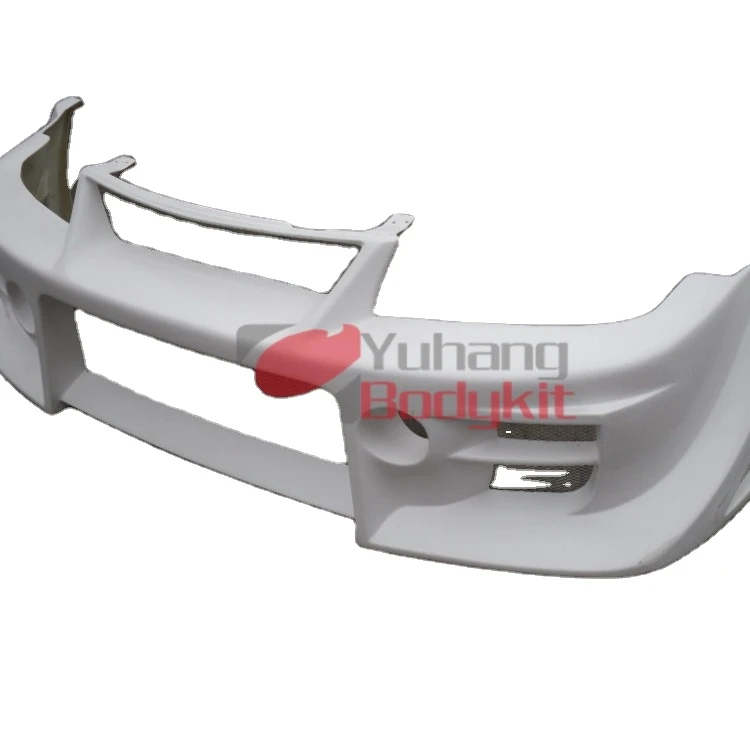 Car Accessories FRP Fiber Glass Bodykit For Lancer Evolution Evo 6 DAMD Style Front Bumper