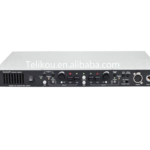 TM-200/4M full-duplex wired intercom AV equipment intercom system worked with video switcher