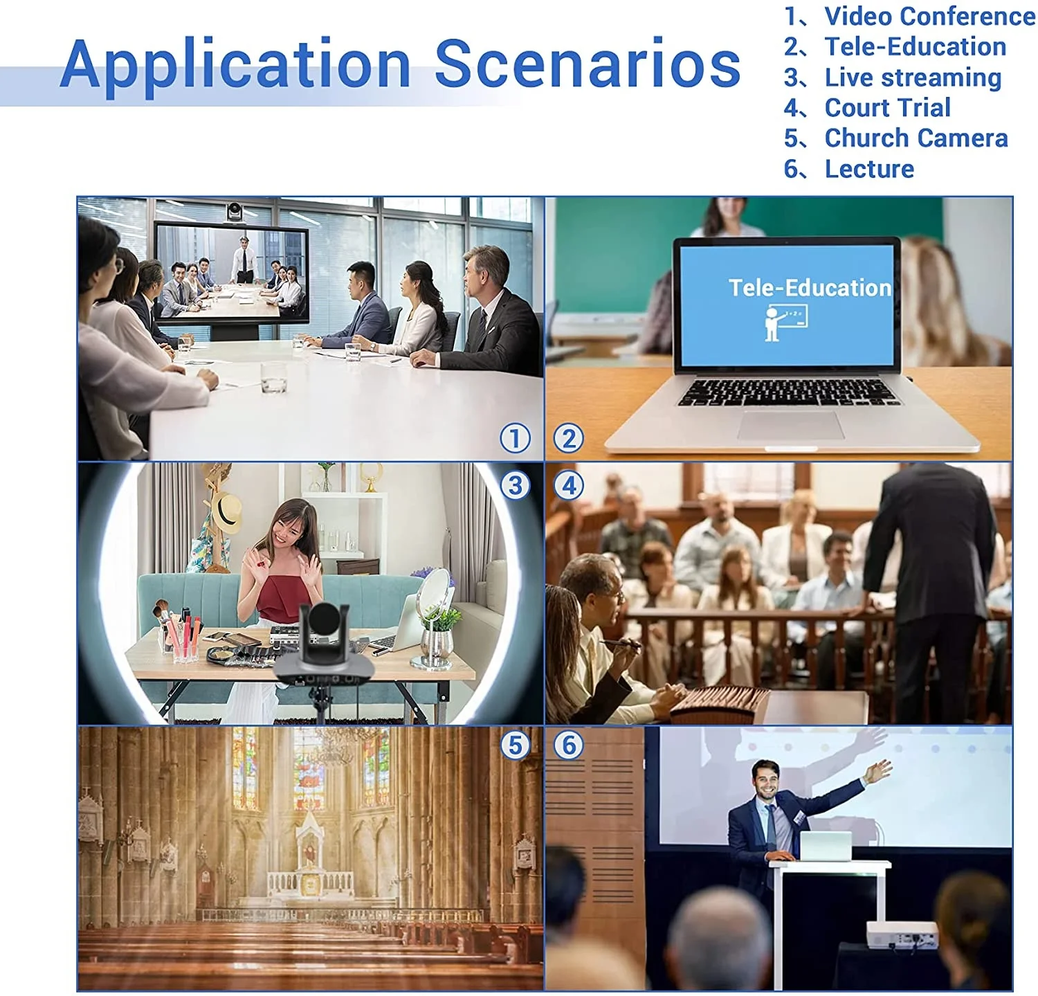 10X&12X&20X zoom SDI-H DMI-Lan interfaces PTZ camera suitable for video conference/tele-medicine/church/class/webcasting/Youtube