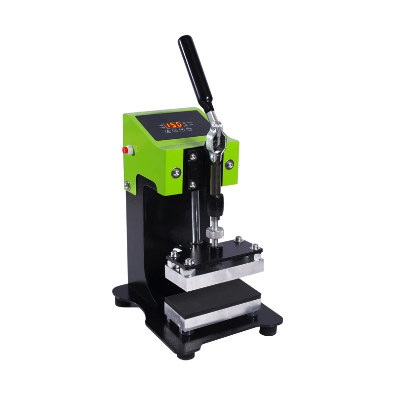 Low Freight Manual Heat Press Heat Press Double 6cmx9cm 4 Ton Pressure with 200W Power Temperature Adjustable