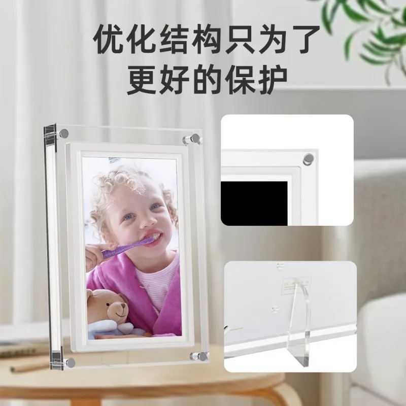 OEM 5 7 10.1 Inch 720x1080 Nft Art Acrylic Digital Photo Frame LCD Playback Screen