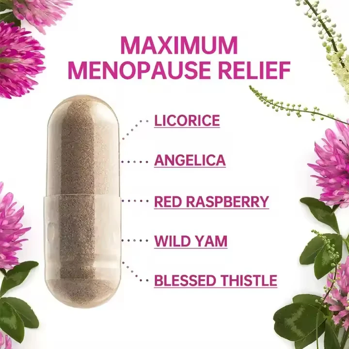 OEM private label capsules menopause supplement tablet pills softgels healthcare supplements for women