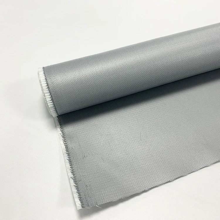 Silicone Rubber Coated Fiberglass Cloth/ Silicone Impregnated Fiberglass Cloth /  Silicone Coated Glass Fiber Fabric
