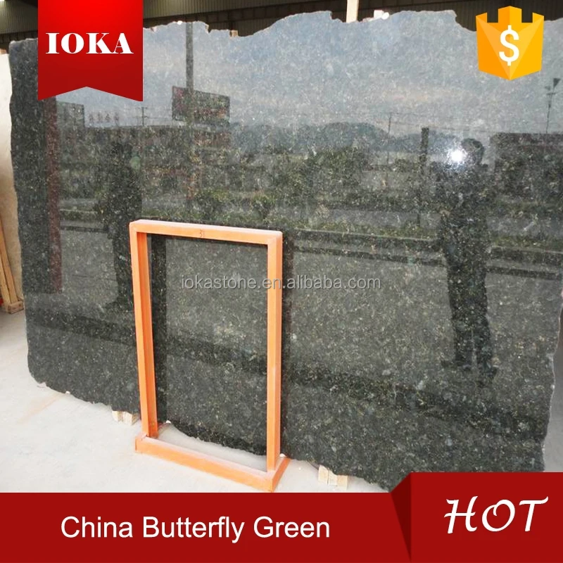 Wall Cladding Stone Wholesale China Polishing Green Cheap High Quality Granite Tile