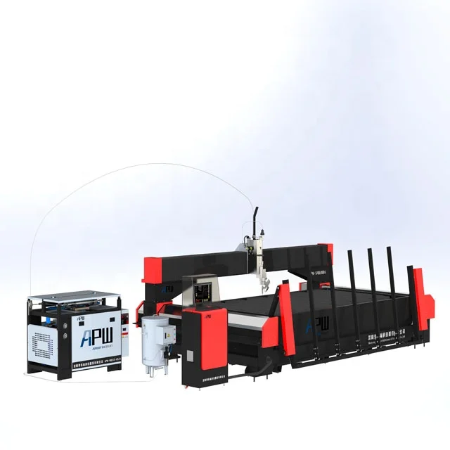 Высокоточный автоматический абразивный станок для гидроабразивной резки гранитного камня Лучшая цена на продвижение строительной отрасли