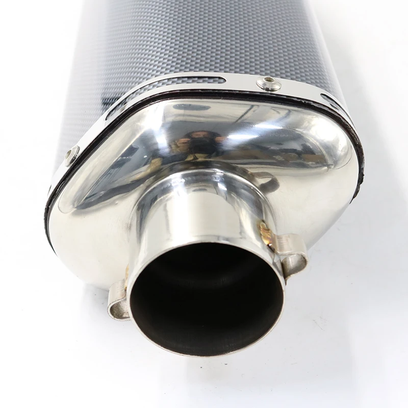 motorcycle exhaust Manufacturer Dual exhaust ports Muffler Sport Street Bike For Z1000 S1000RR Z900 KTM 890 DUKE R 2021