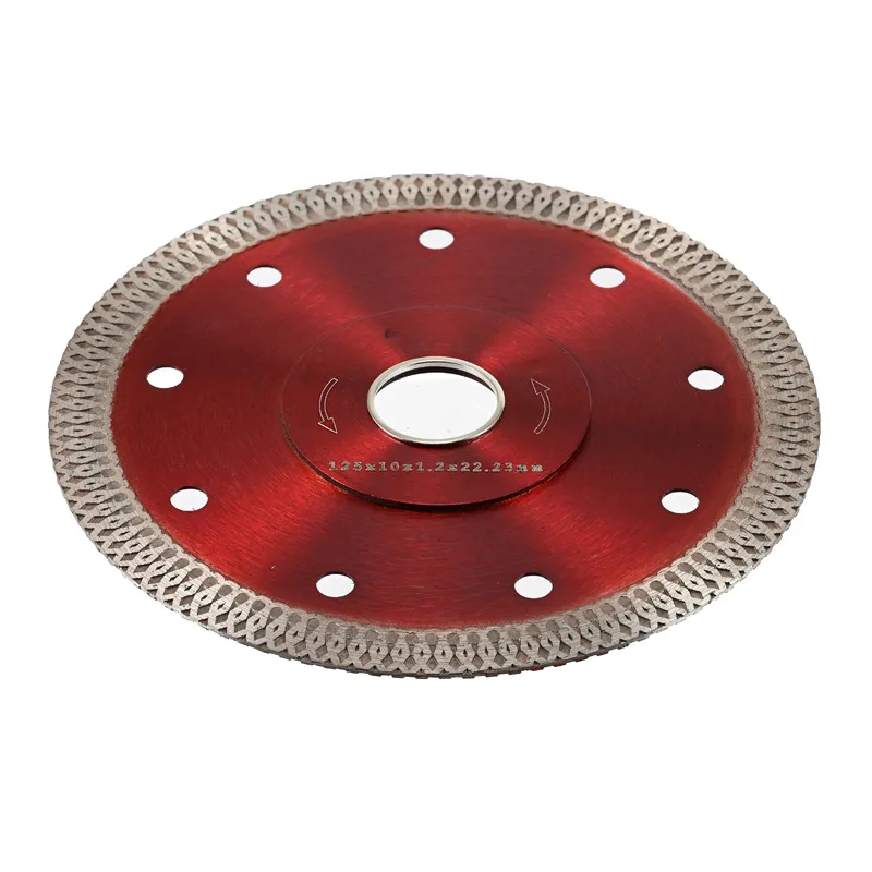 Hot Pressed Turbo Rim Flange Diamond Saw Blade for Ceramic Granite
