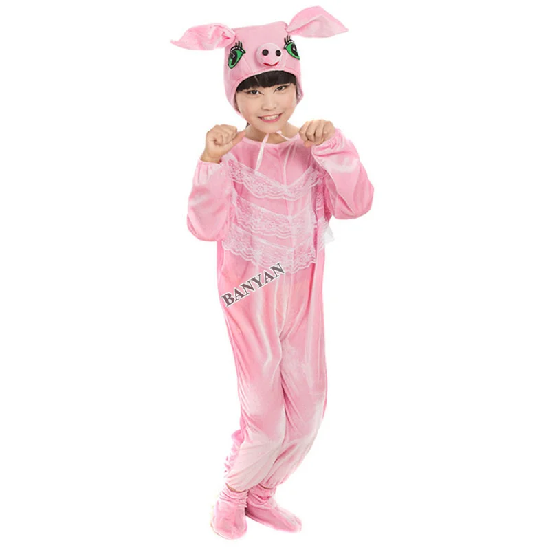 Woman Kindergarten Animal Show Performance Woodpecker Lion Little Rabbit Frog Mouse Fox Rooster Clothing Stage Costumes