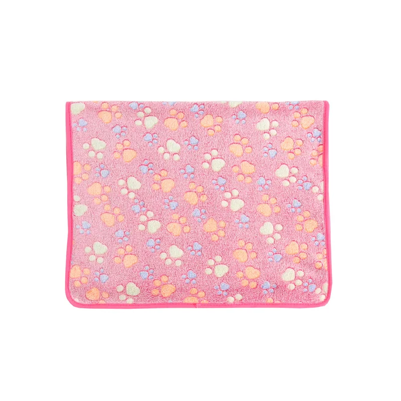 Super Soft and Fluffy Premium Dog Blanket Pet Mat Cute Flannel Fleece Throw for Puppy Dog Cat Multi Color