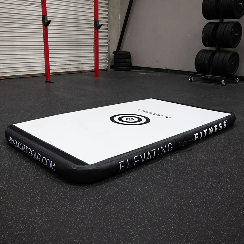 Inflatable Jump Rope Training Surface With Pump For Gym Indoor Mat Board