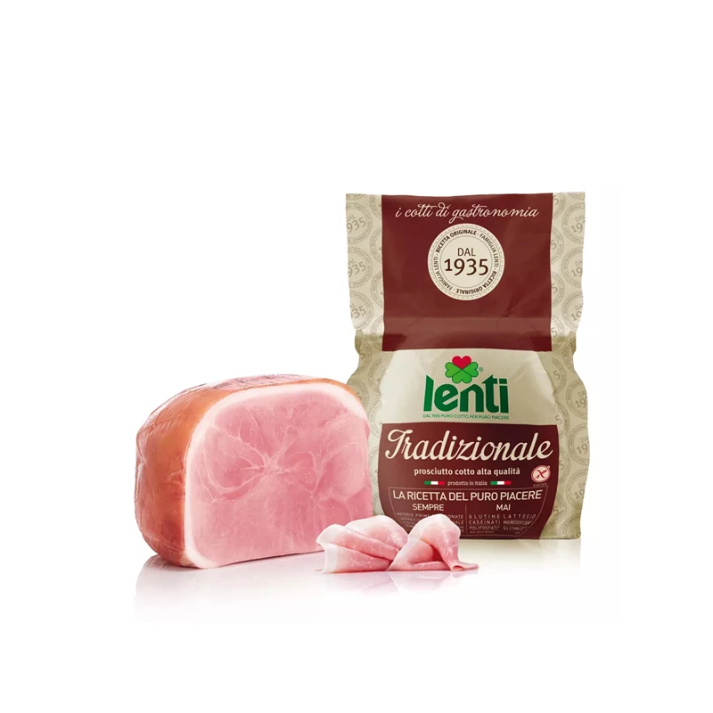 ham maker LENTI Made in Italy masterful seasoning velvety texture Prosciutto Cotto Cooked Ham  8,5 -9,5 kg