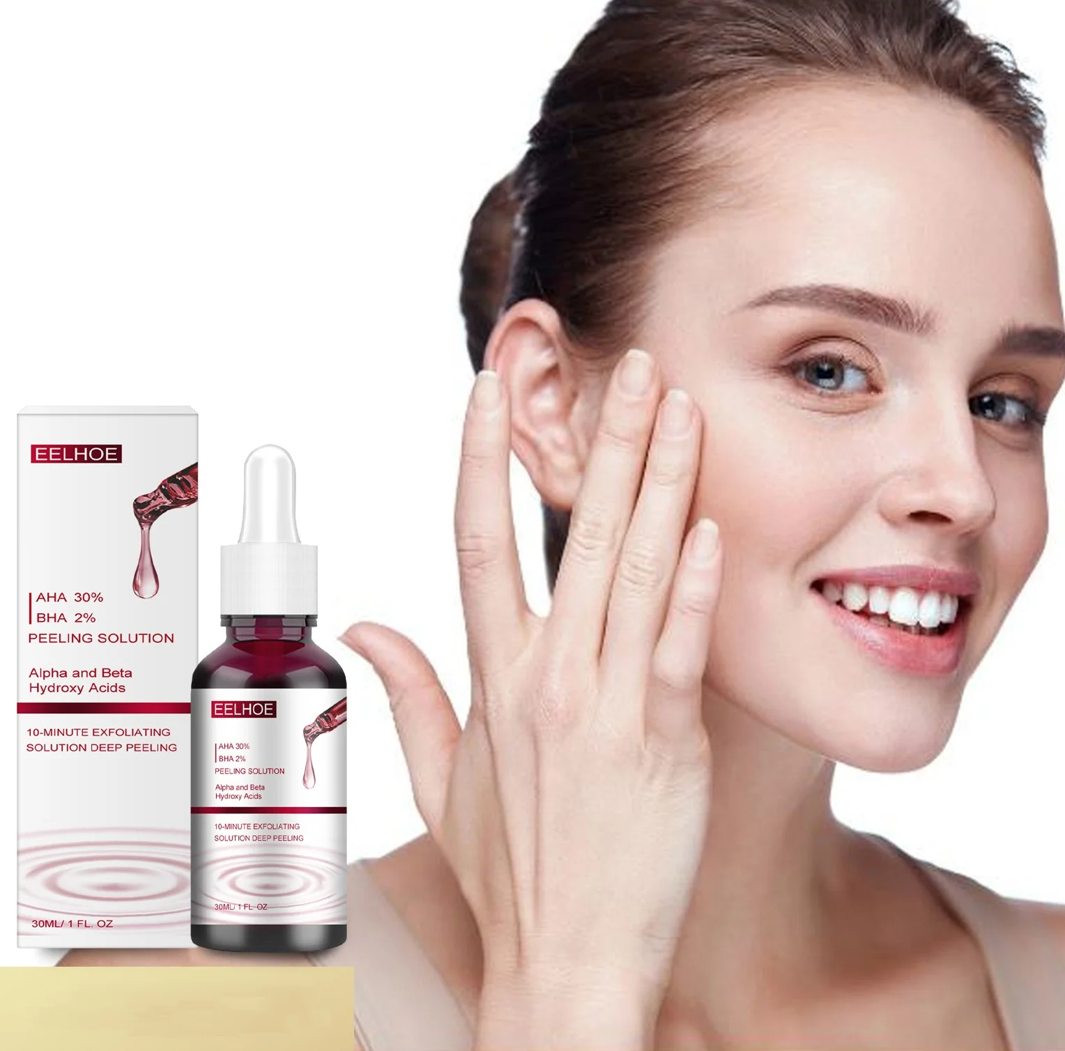 Salicylic Acid Essence Exfoliating mouth closing Blackheads pore narrowing essence