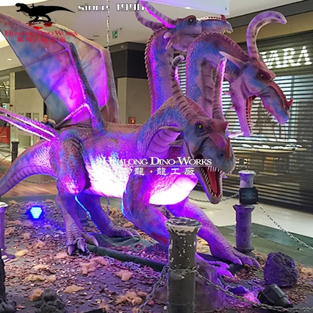 Ancient Traditional Simulation Dragon For Halloween Animatronics