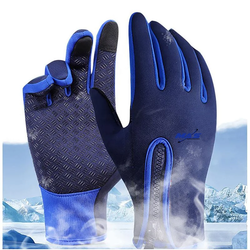 Touch Screen Winter Cold Weather Thermal Windproof Gel Bike Gloves Winter Cycling Gloves for Man 3M Thinsulate Gloves