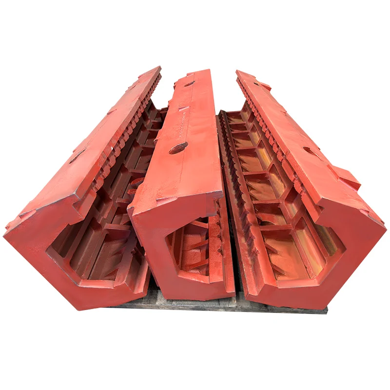 HT250 HT300 High quality machine tool components bed column large custom castings metal casting machinery